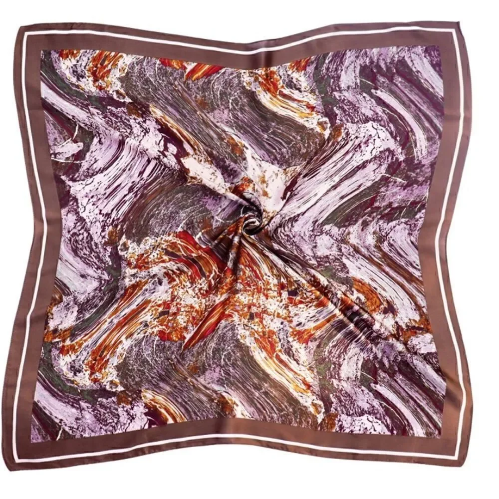 Abstract Silky Scarf
